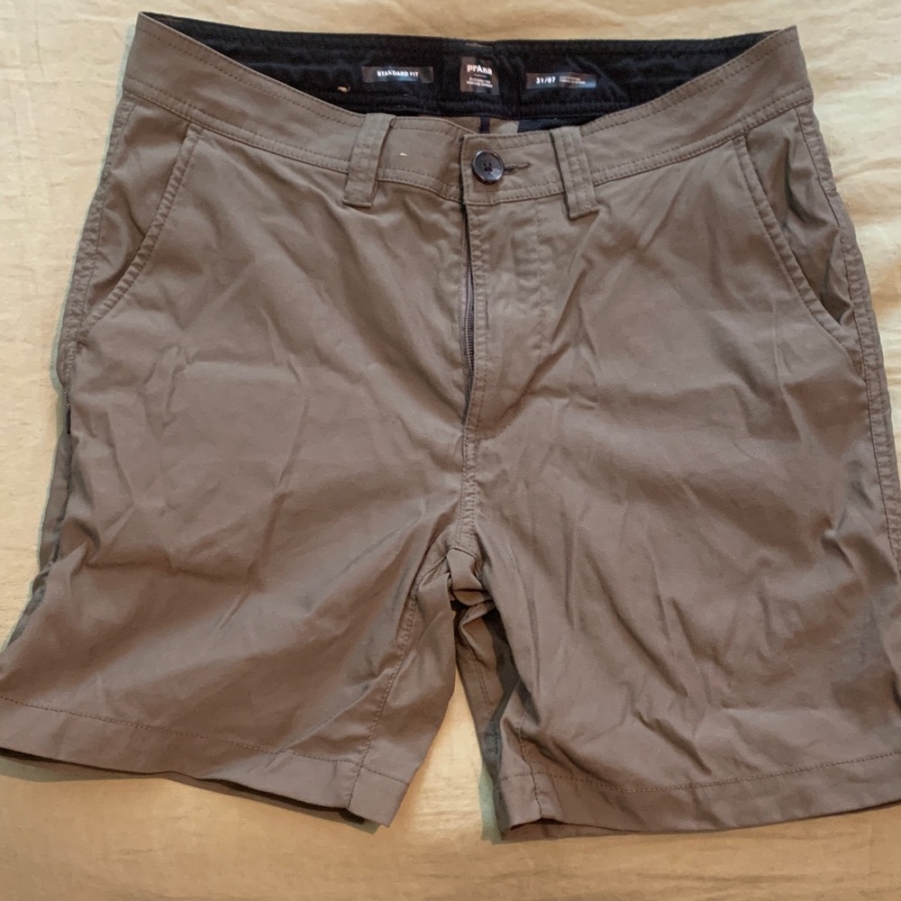 Prana Tan Men's Shorts
